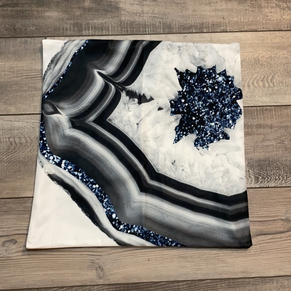 Crystal Marble Print Design Pillow Case - Picture 2 of 9